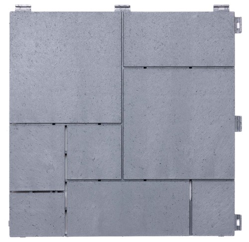 Mosaic light grey garden - mosaic,