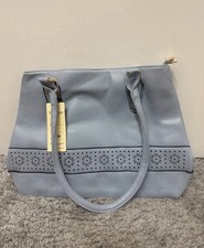 Women’s Light Blue Leather