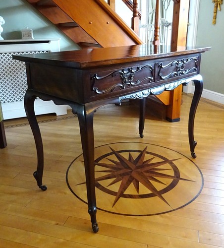 Antique 1930s mahogany two - antique,