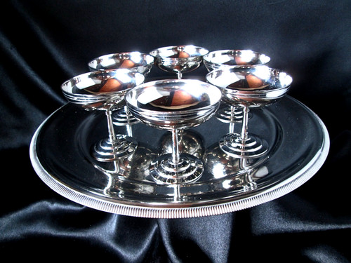 Lot ice cups stainless - 6,