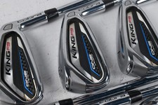 Cobra King F9 One Length Irons / 5-PW+GW / Regular Flex KBS Tour 80 Shafts