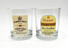 Grant's Whiskey Glasses x2