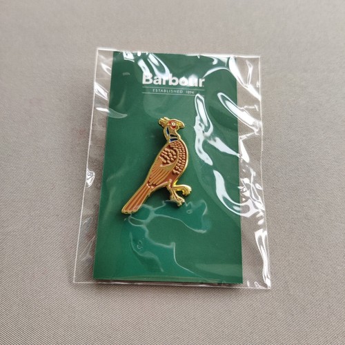 Barbour enamel lapel - barbour,
