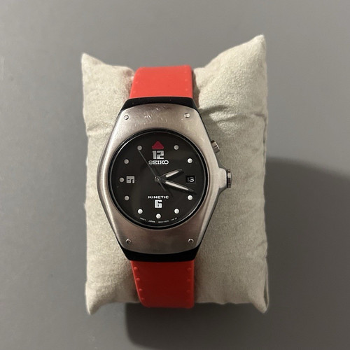 Seiko kinetic automatic date - seiko,