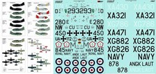XTRADECAL 1/48 Gannet COD.4/AS.4/T.2/5 849 NAS FOAC (RN/RAN/Bundesmarine/TNI AL)