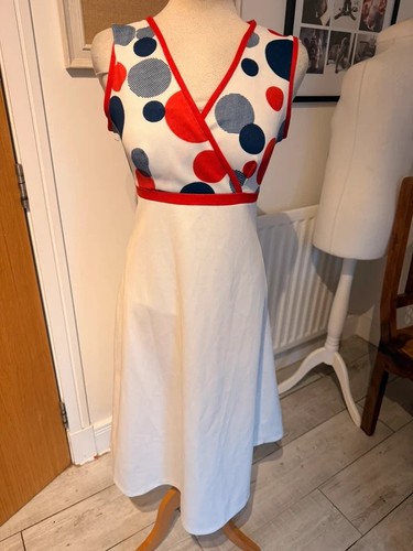 Vintage white red and - 60’s,