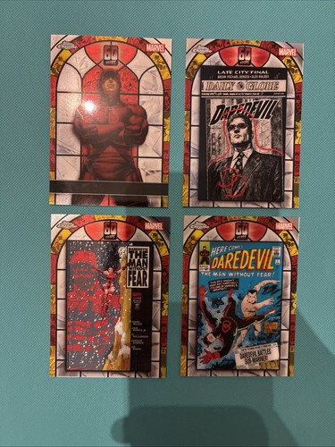 Topps marvel chrome daredevil - topps,