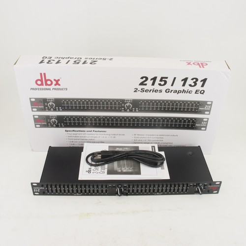 Dbx 215 dual - dbx, 15-band