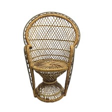 Peacock Chair for Doll Teddy