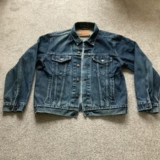 Vintage LEVI LEVI'S Denim Jacket Medium Blue 70503 02 55