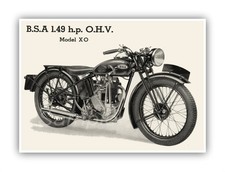 VINTAGE BSA 1936 MOTORCYCLE