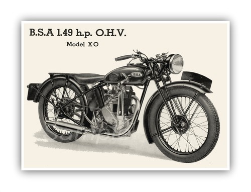 Vintage bsa 1936 - vintage, motorcycle