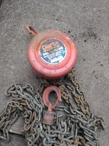 Clarke chain block hoist - chain,
