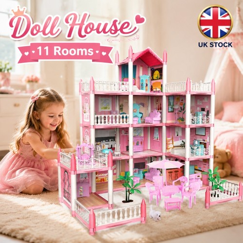 Princess castle dolls house - 3d,