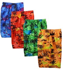 Mens Big Size Floral Cargo