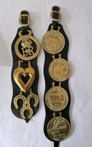 Job lot horse - lot, brass