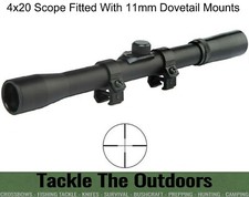 4x20 Telescopic Scope For .22