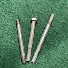 Triumph T100 Unit Front Engine Stud Fittings UNF NOS 21-2006 21-2083 14-0225