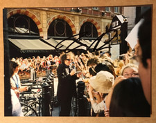 TIM BURTON Director Beetlejuice Genuine Authentic Signed 8x6 CANDID PHOTO COA