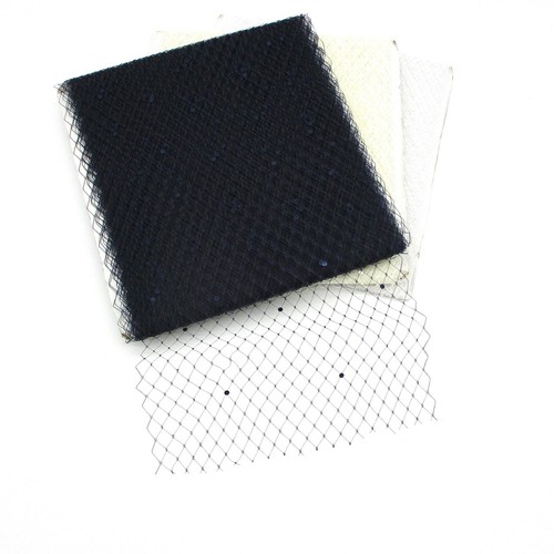 Sequin merry widow veil 30cm - sequin,
