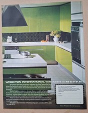 Wrighton International-Tricity-Moffat Fitted Kitchens Original UK Press Ad 1975