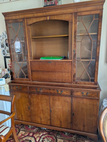 Elegant yew sideboard - yew, with