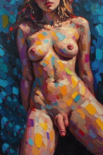 Sexy lgbtq naked canvas - lgbtq+, nude