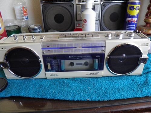Sharp boombox radio - gf-7,