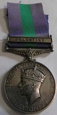 WW2 GSM PALESTINE CLASP