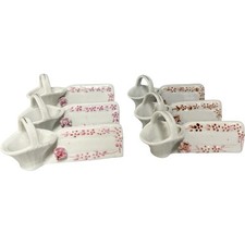 6 French Knife Rests, Chopstick Rests, Porcelain Wedding Place Settings