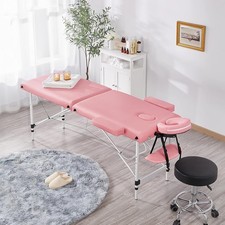 Foldable Massage Bed Portable Professional Salon Spa Table Aluminum 60 Cm Width