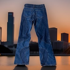 BOOHOO Blue Ripped Jeans Women