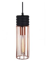 Contemporary Copper Pendant