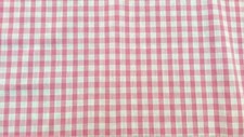 Pink & White 1/4" Gingham