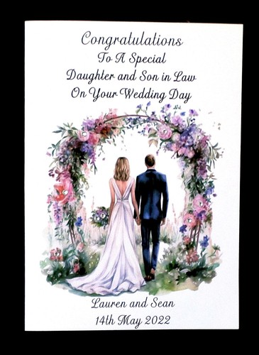 Personalised congratulations - personalised,