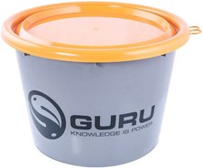 Guru Bait Bucket / Groundbait With Lid 18 Litre Korda Carp Fishing Supplies