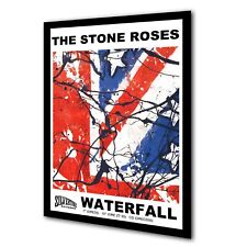 Poster Inspired by Stone Roses Waterfall Single Madchester Legend Tribute Print