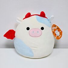 Squishmallow 8" Devil Belana The Cow Halloween Squishmallow US import