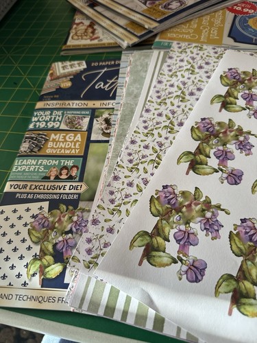Tattered lace magazine issue - lace,