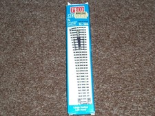Peco SL-389 N Gauge Model Railway Streamline Track Large Radius Left Hand Points