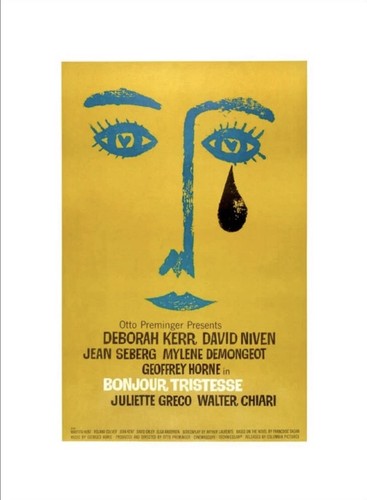 Bonjour tristesse poster - poster, by