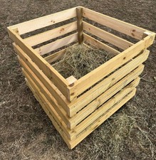 Horse hay feeder box - hay,