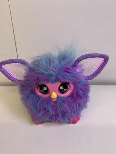 Furby purple blue talking soft - furby,