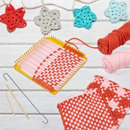 Weaving loom easy use diy - use,