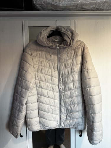 Primark light grey coat size - light,