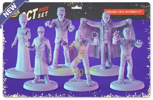 Universal monsters figures - universal,