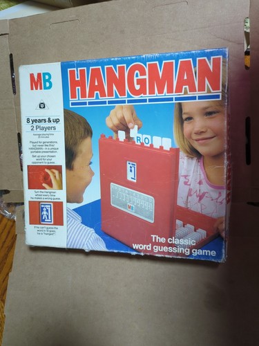 Hangman game vintage family - mb,