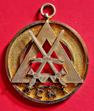 Kent Chapter Past Provincial Grand Sword Bearer sterling silver collar jewel