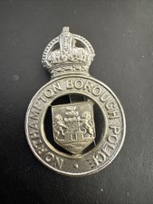 Rare Northampton Borough Police Cap Badge
