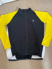 Tenn Outdoors Mens Cycling Jersey Jacket Yellow & Black 3XL
